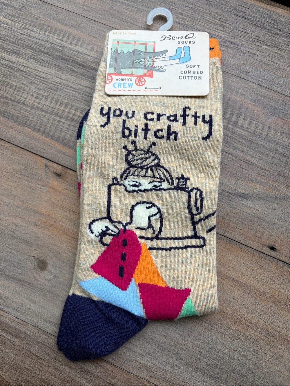Crafty B*tch ankle socks